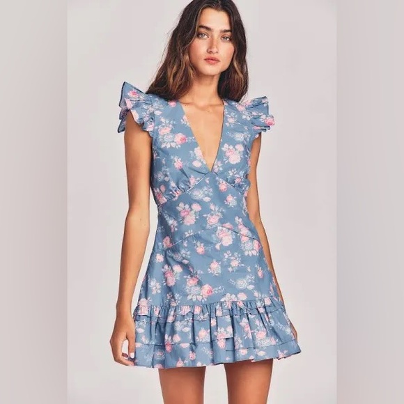 Loveshackfancy Arthur Floral Cotton
Mini Dress - Picture 4 of 5